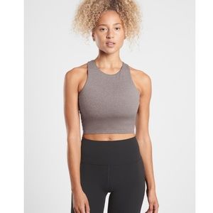 NWT Athleta D-DD Conscious Crop | Grey Heather